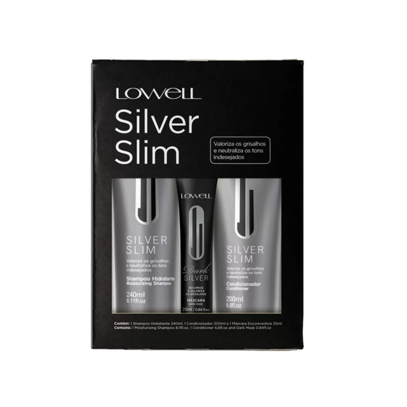 LOWELL MÁSCARA DARK SILVER 25ml