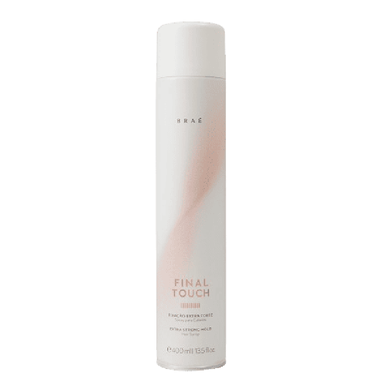 BRAÉ FINAL TOUCH HAIR SPRAY FIXACAO FORTE 400ml 