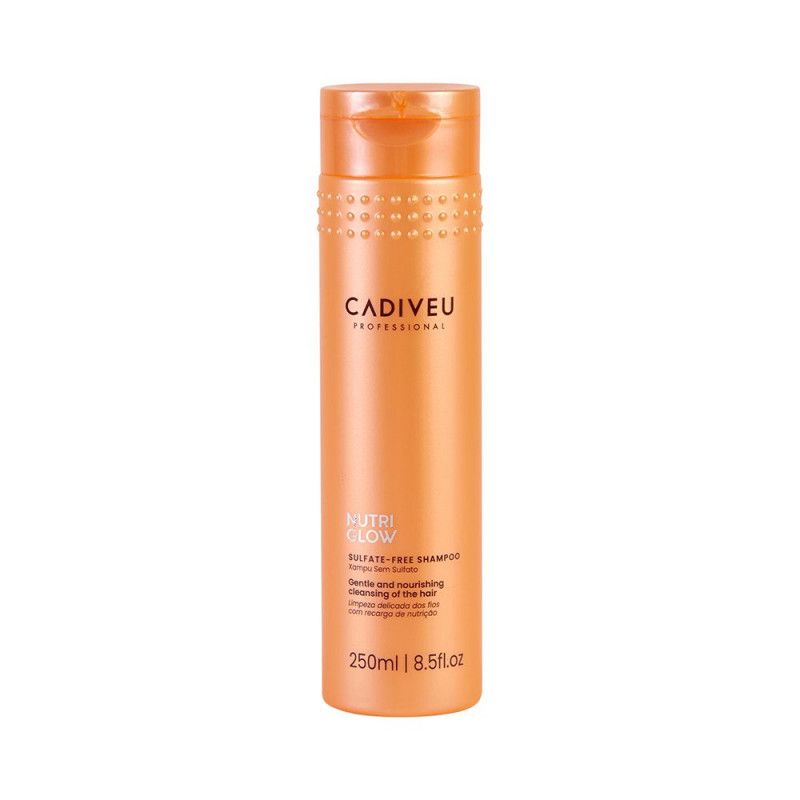 CADIVEU PROFESSIONAL NUTRI GLOW SHAMPOO SEM SULFATO NUTRIÇÃO 250ML