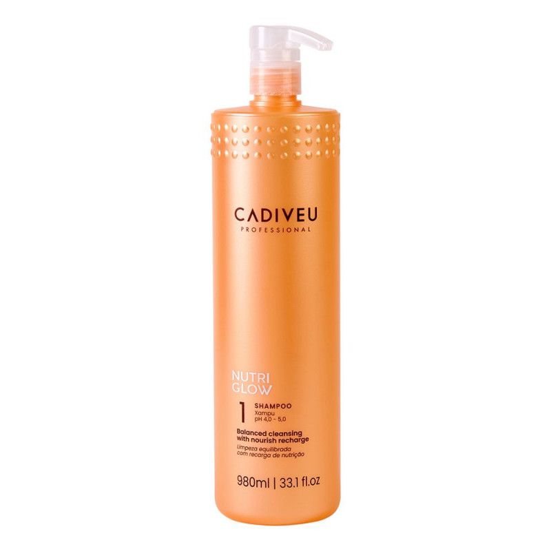 CADIVEU PROFESSIONAL NUTRI GLOW SHAMPOO NUTRIÇÃO 980ML