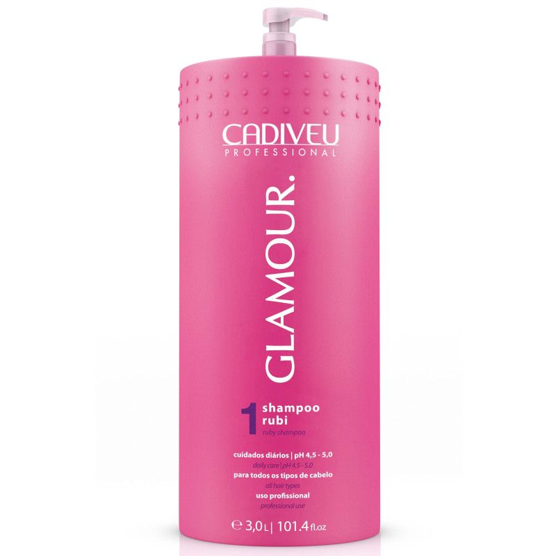 CADIVEU PROFESSIONAL GLAMOUR SHAMPOO 3000ML