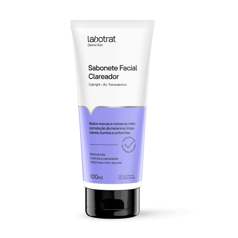 Sabonete Facial Clareador Dermo Skin 100ml Labotrat