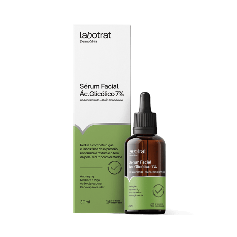 Sérum Facial Ác. Glicolico Dermo Skin 30ml Labotrat