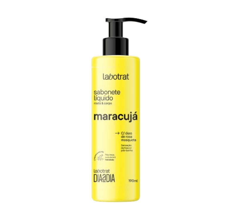 SABONETE LÍQUIDO MARACUJÁ DIA A DIA 190ML LABOTRAT