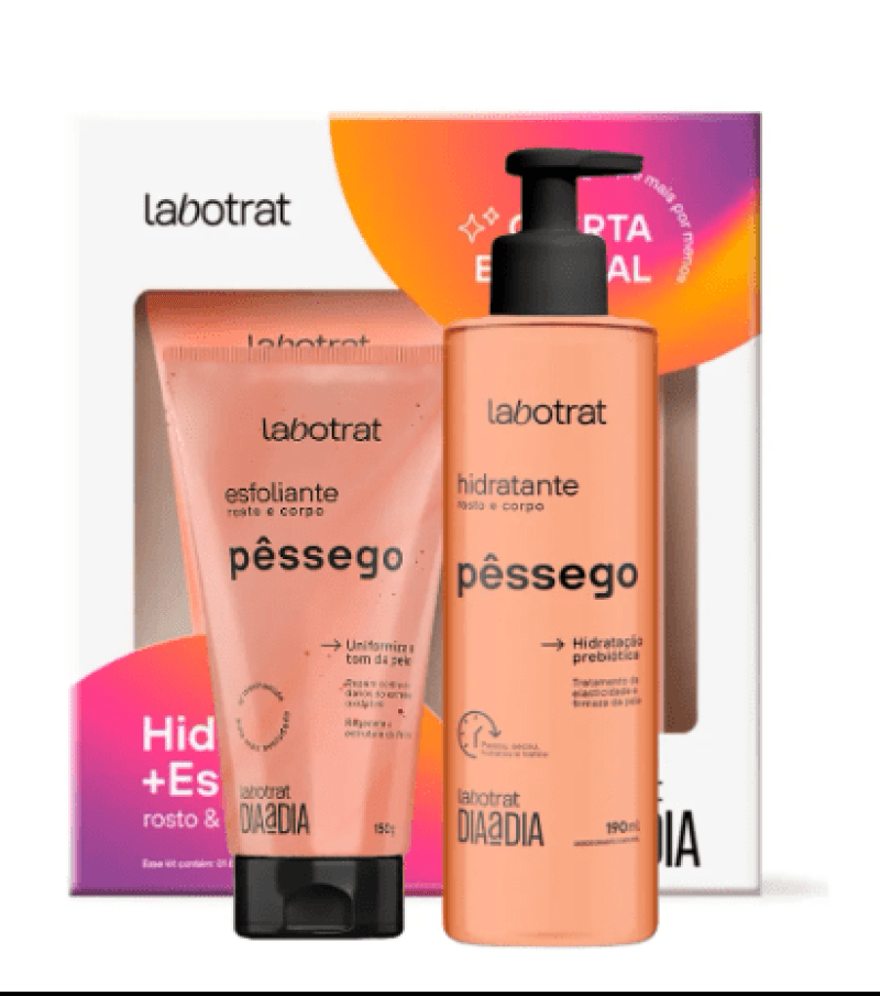 Pack Dia a Dia C/ 2 Itens - Pêssego Labotrat