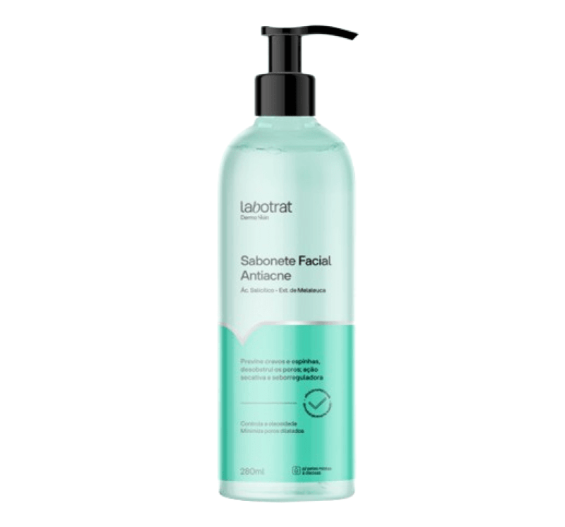 Sabonete Facial Antiacne Dermo Skin 100ml Labotrat