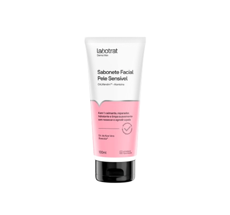 SABONETE FACIAL PELE SENSÍVEL DERMO SKIN 100ML LABOTRAT