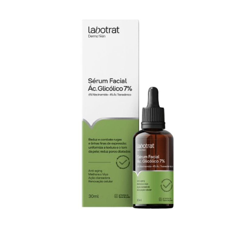 Sérum Facial Ác. Glicolico Dermo Skin 30ml Labotrat