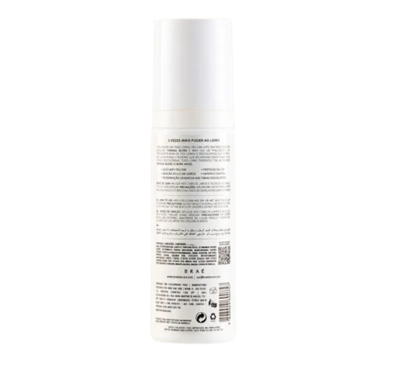BRAÉ THERMAL LEAVE IN BLOND BOND ANGEL 200ml