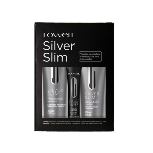 LOWELL MÁSCARA DARK SILVER 25ml