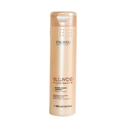 CADIVEU PROFESSIONAL BLONDE RECONSTRUCTOR SHAMPOO SEM SULFATO BLONDE KEEPER 250ML