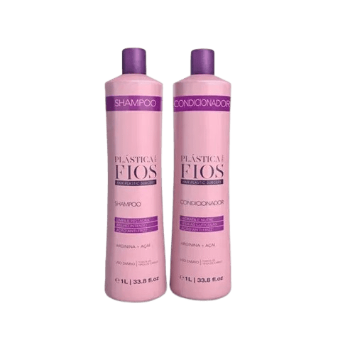 CADIVEU PLÁSTICA DOS FIOS SHAMPOO+COND 1L