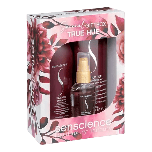SENSCIENCE KIT TRUE HUE SHAMPOO + CONDICIONADOR + COLOR TREATMENT