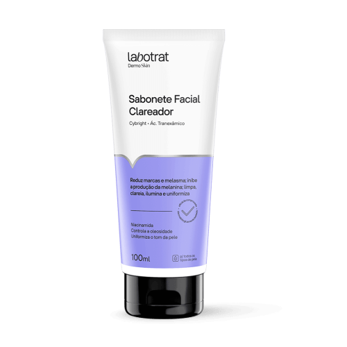 Sabonete Facial Clareador Dermo Skin 100ml Labotrat