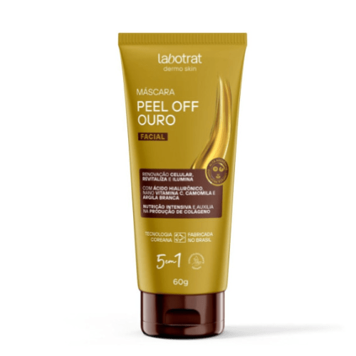 MÁSCARA OURO PEEL OFF DERMO SKIN 60G LABOTRAT