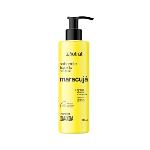 SABONETE LÍQUIDO MARACUJÁ DIA A DIA 190ML LABOTRAT