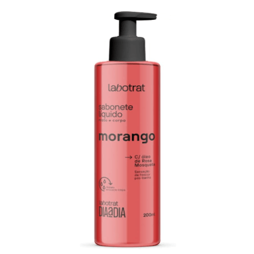 Sabonete Líquido Morango Dia a dia 190ml Labotrat