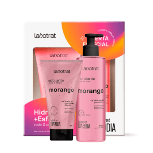 Pack Dia a Dia C/ 2 Itens - Morango Labotrat