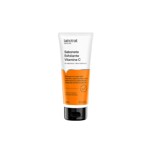 SABONETE ESFOLIANTE FACIAL VITAMINA C DERMO SKIN 80ML LABOTRAT