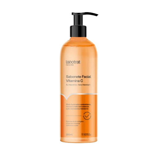 SABONETE FACIAL VITAMINA C DERMO SKIN 280ML LABOTRAT