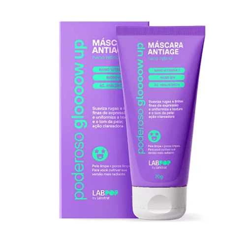 Máscara Facial Poderoso Glow Up 70g LabPOP
