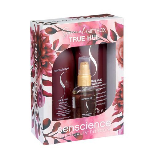 SENSCIENCE KIT TRUE HUE SHAMPOO + CONDICIONADOR + COLOR TREATMENT