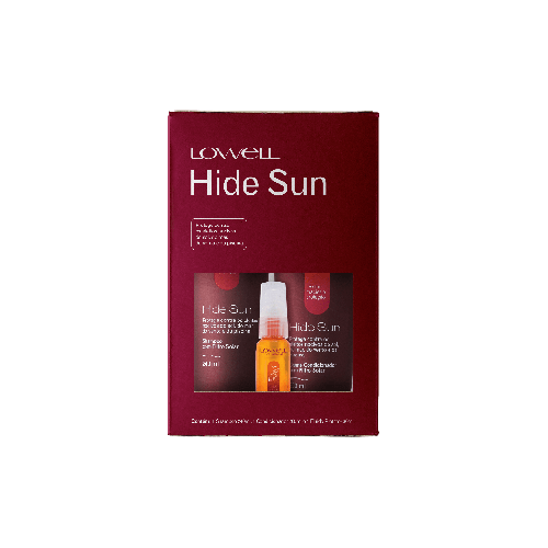 LOWELL CAIXA CARTUCHO KIT HIDE SUN