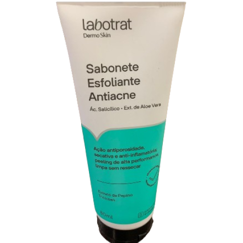 Sabonete Esfoliante Antiacne Dermo Skin 80ml Labotrat