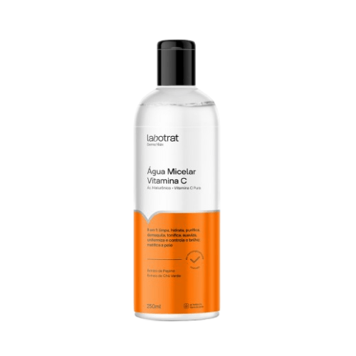 ÁGUA MICELAR VITAMINA C DERMO SKIN 250ML LABOTRAT