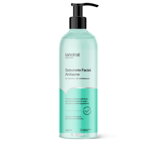 Sabonete Facial Antiacne Dermo Skin 280ml Labotrat